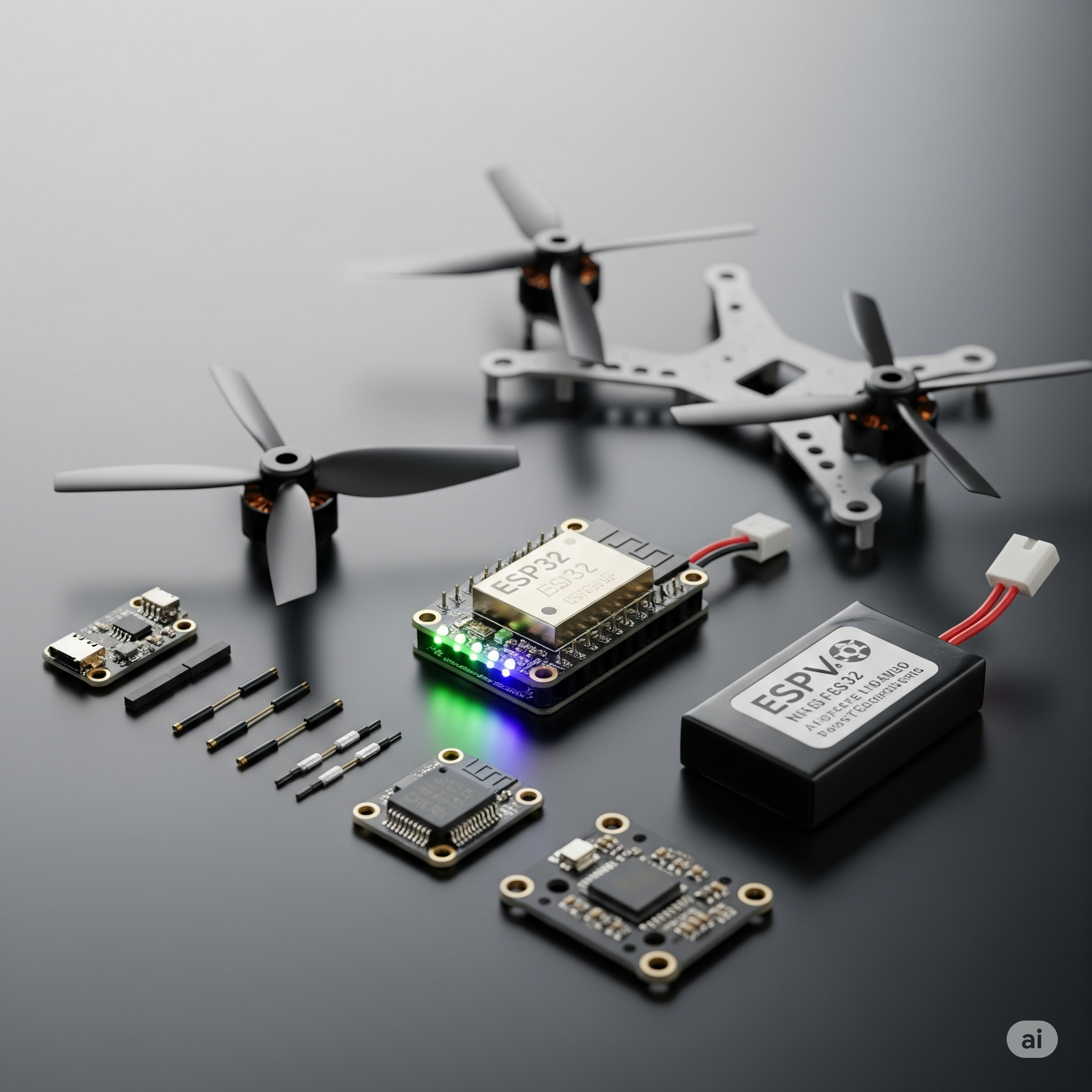 NUKE CRATE: ESP32 Drone Kit